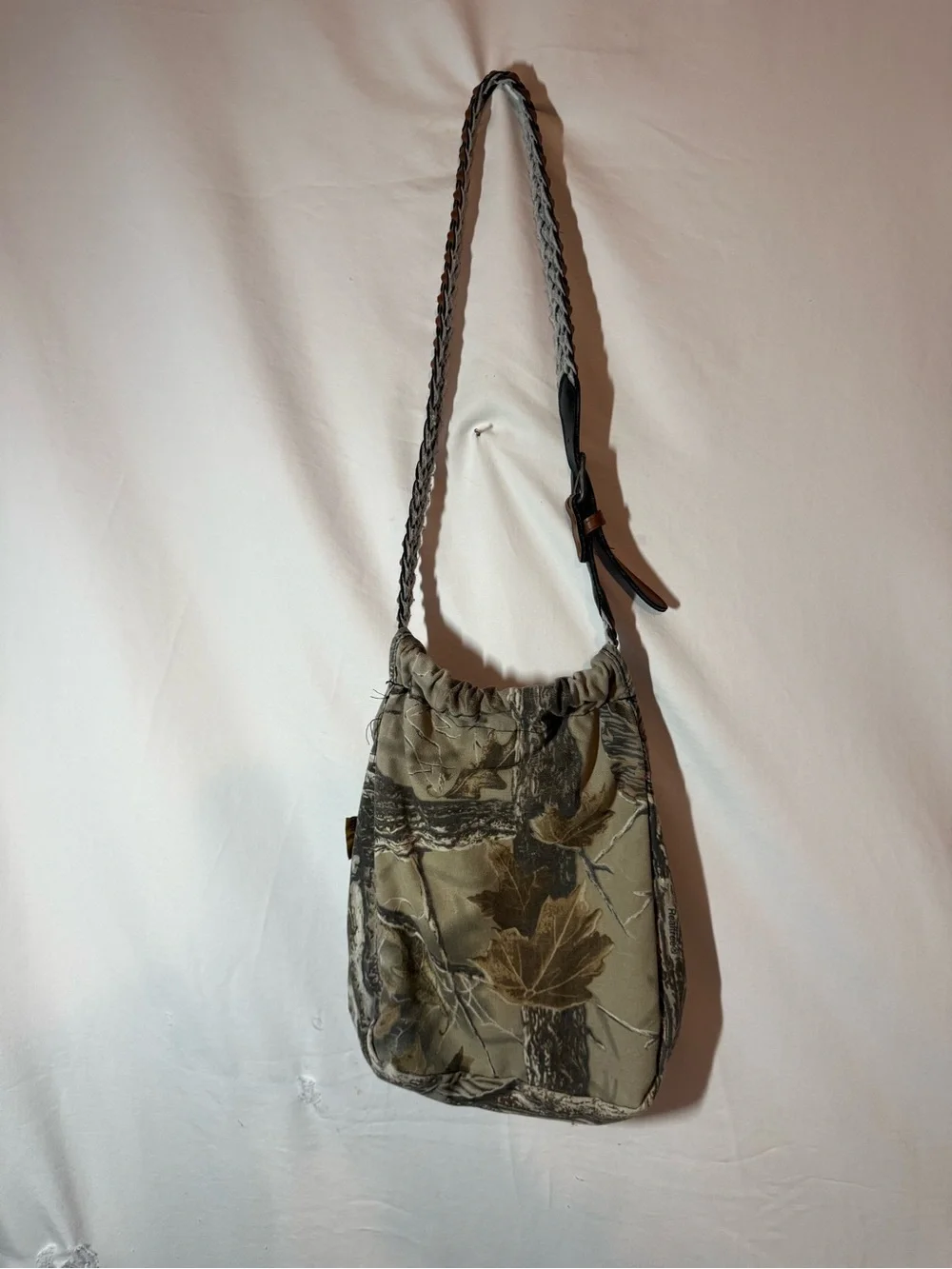 Vintage Fieldline Realtree Camo Shoulder Bag Made USA Y2K Hunting Crossbody